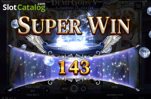 Οθόνη3. Demi Gods V – A Moonlit Oath Κουλοχέρης 