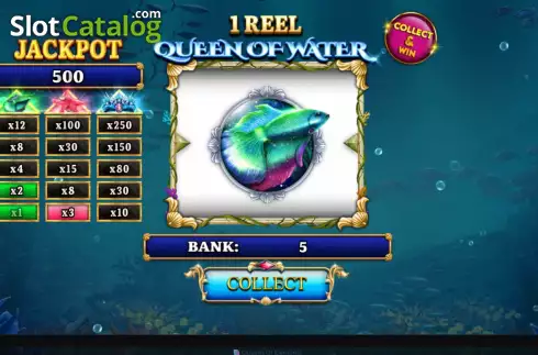 Οθόνη2. 1 Reel Queen of Water Κουλοχέρης