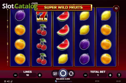 Οθόνη2. Super Wild Fruits Κουλοχέρης