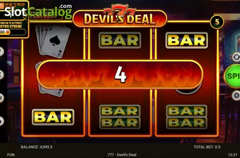 Οθόνη3. 777 Devil's Deal Κουλοχέρης