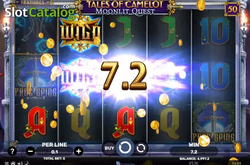 Οθόνη3. Tales of Camelot - Moonlit Quest Κουλοχέρης