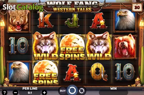 Οθόνη2. Wolf Fang - Western Tales Κουλοχέρης
