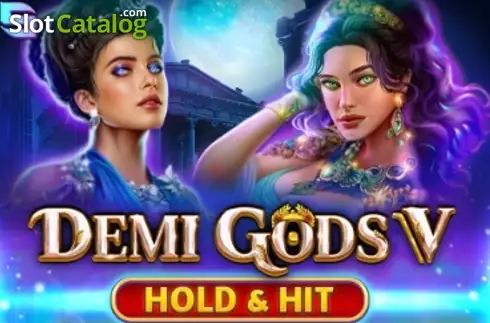 Demi Gods V Hold & Hit Λογότυπο Demi Gods V Hold & Hit Λογότυπο