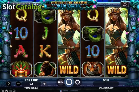 Οθόνη2. Queen of the Amazon - Nightcrawler Κουλοχέρης