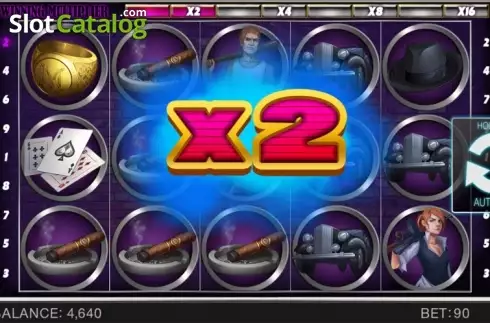 Οθόνη 2. Gangster's Slot Κουλοχέρης