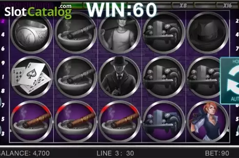 Οθόνη 3. Gangster's Slot Κουλοχέρης