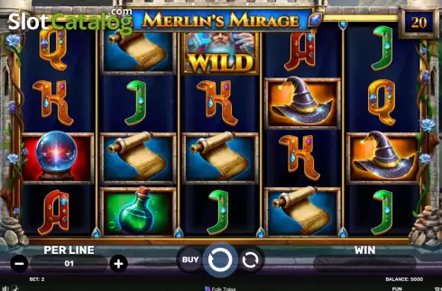 Οθόνη2. Merlin's Mirage Κουλοχέρης