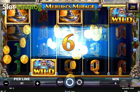 Οθόνη3. Merlin's Mirage Κουλοχέρης