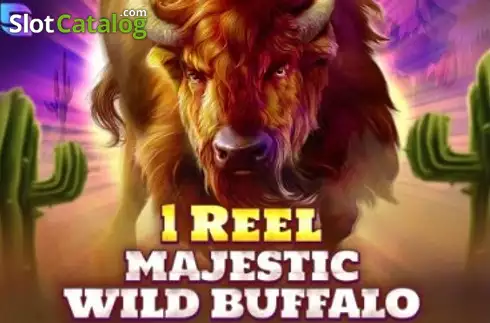 1 Reel Majestic Wild Buffalo Λογότυπο