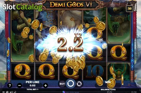 Οθόνη3. Demi Gods 6 Κουλοχέρης