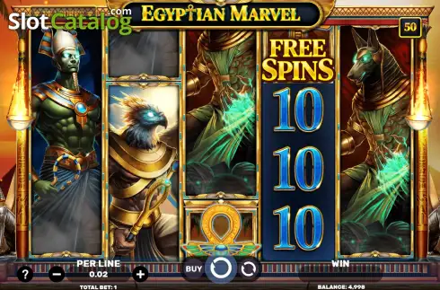Οθόνη2. Egyptian Marvel Κουλοχέρης