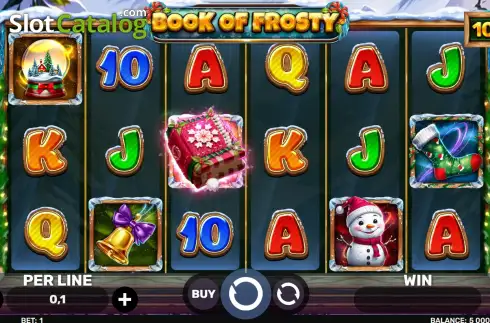 Οθόνη2. Book of Frosty Κουλοχέρης