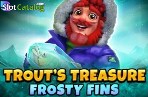 Trout's Treasure - Frosty Fins Λογότυπο Trout's Treasure - Frosty Fins Λογότυπο