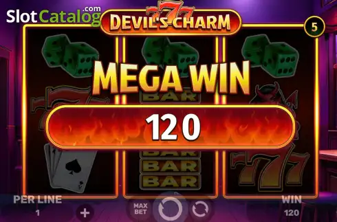Οθόνη3. 777 Devil's Charm Κουλοχέρης