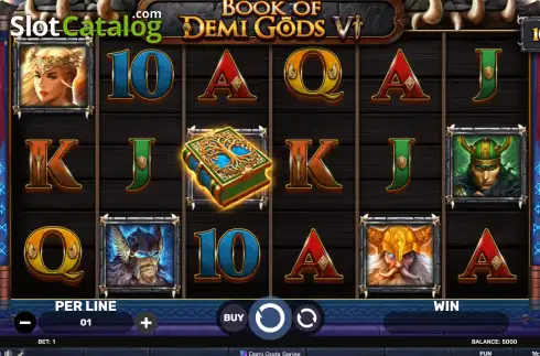 Οθόνη2. Book of Demi Gods 6 Κουλοχέρης