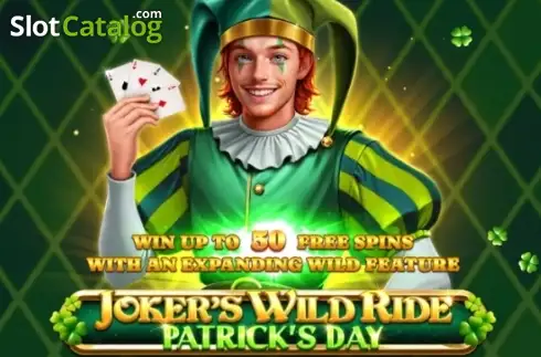 Joker's Wild Ride Patrick's Day Λογότυπο Joker's Wild Ride Patrick's Day Λογότυπο