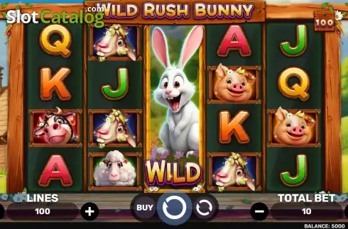 Οθόνη2. Wild Rush Bunny Κουλοχέρης 