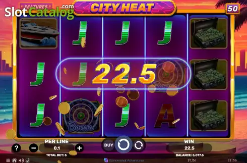 Οθόνη3. City Heat Κουλοχέρης