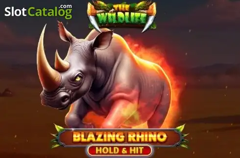 Blazing Rhino Hold & Hit Λογότυπο Blazing Rhino Hold & Hit Λογότυπο