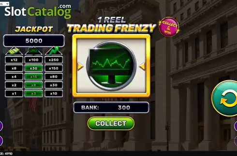 Οθόνη3. 1 Reel - Trading Frenzy Κουλοχέρης