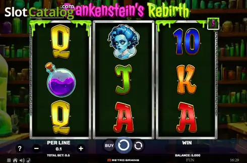 Οθόνη2. Frankenstein's Rebirth Κουλοχέρης