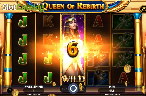 Οθόνη3. Queen of Rebirth Κουλοχέρης 