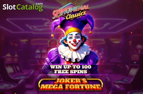 Joker's Mega Fortune Λογότυπο Joker's Mega Fortune Λογότυπο