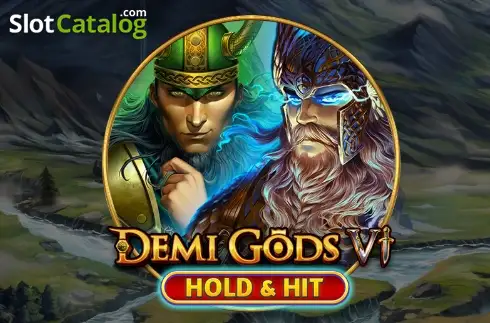 Demi Gods 6 Hold & Hit Λογότυπο Demi Gods 6 Hold & Hit Λογότυπο