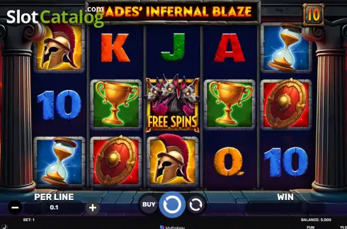 Οθόνη2. Hades' Infernal Blaze Κουλοχέρης