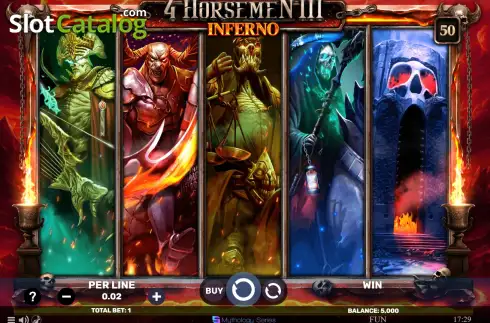 Οθόνη2. 4 Horsemen 3 - Inferno Κουλοχέρης