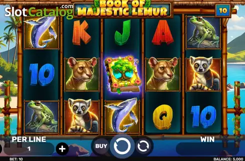 Οθόνη2. Book of Majestic Lemur Κουλοχέρης 