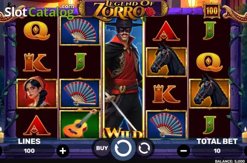 Οθόνη2. Legend of Zorro Κουλοχέρης