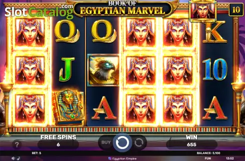 Οθόνη3. Book of Egyptian Marvel Κουλοχέρης