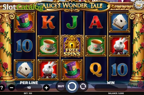 Οθόνη2. Alice's Wonder Tale Κουλοχέρης