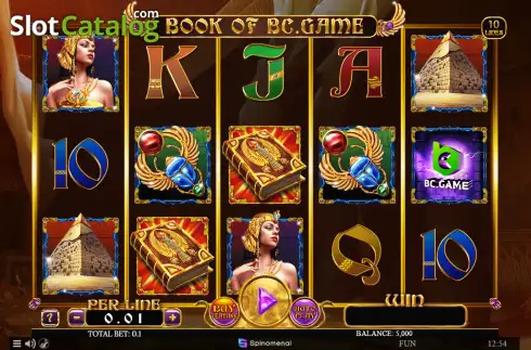Οθόνη2. Book Of BCgame Κουλοχέρης
