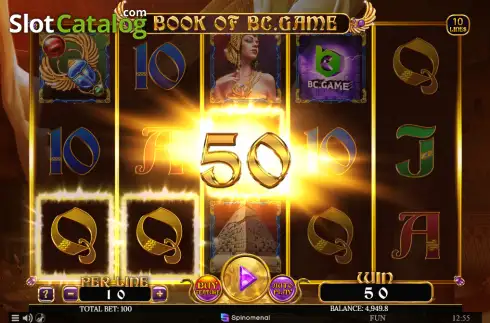 Οθόνη3. Book Of BCgame Κουλοχέρης