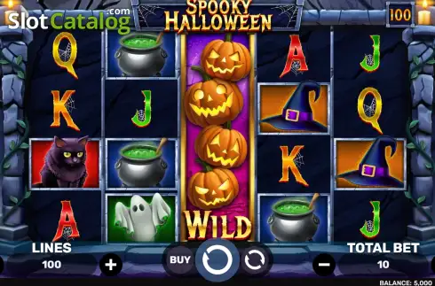 Οθόνη2. Spooky Halloween (Spinomenal) Κουλοχέρης