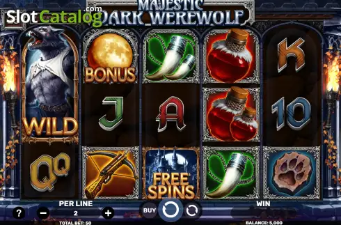 Οθόνη2. Majestic Dark Werewolf Κουλοχέρης