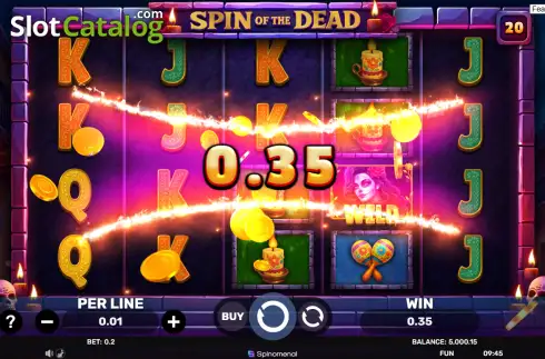 Οθόνη3. Spin of the Dead Κουλοχέρης