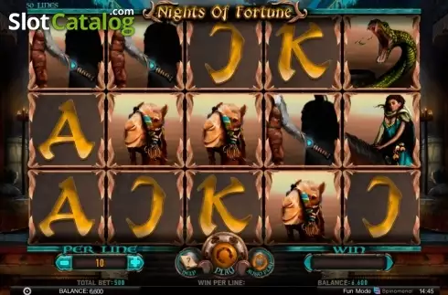 Οθόνη2. Nights Of Fortune Κουλοχέρης
