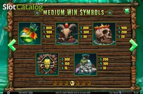 Οθόνη5. Abundance Spell Κουλοχέρης