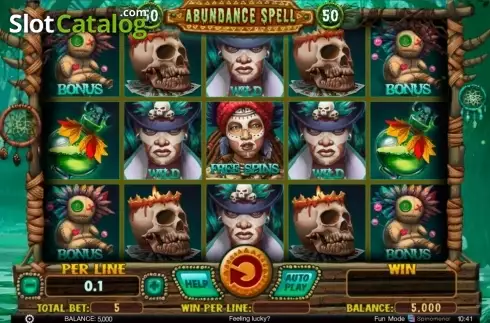 Οθόνη9. Abundance Spell Κουλοχέρης