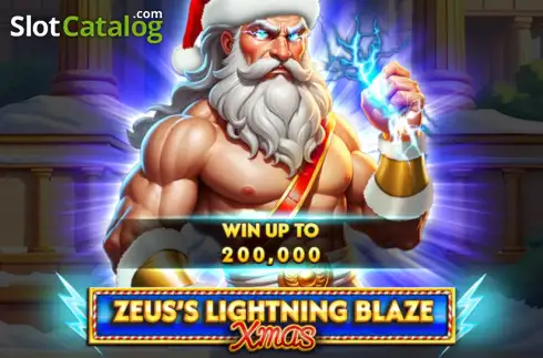 Zeus's Lightning Blaze - Xmas Λογότυπο Zeus's Lightning Blaze - Xmas Λογότυπο