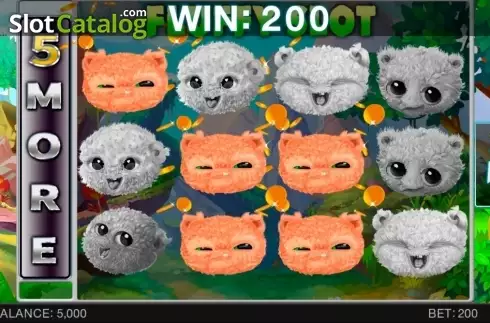 Οθόνη4. Fluffy Slot Κουλοχέρης