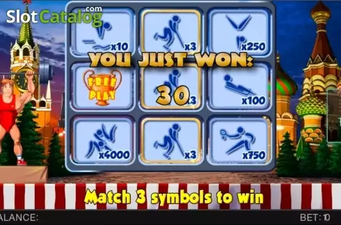 Οθόνη6. Red Square Games Κουλοχέρης