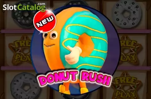 Donut Rush Λογότυπο Donut Rush Λογότυπο
