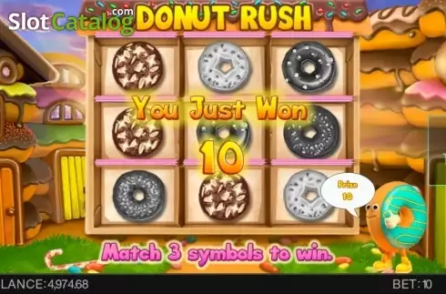 Οθόνη4. Donut Rush Κουλοχέρης