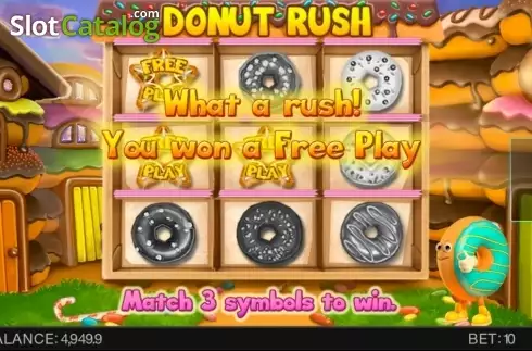 Οθόνη5. Donut Rush Κουλοχέρης