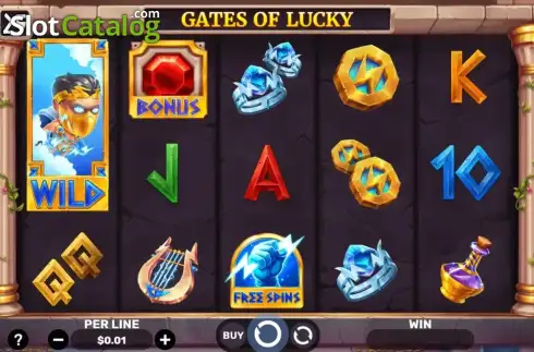 Οθόνη2. Gates of Lucky Κουλοχέρης