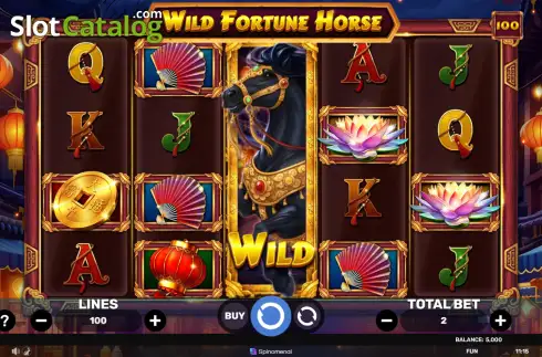 Οθόνη2. Wild Fortune Horse Κουλοχέρης